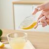 Ручная соковыжималка для лимона, кухонная мини-ручная соковыжималка для фруктов, в форме птицы, прозрачная портативная для оранжевой кухни, домашний инструмент