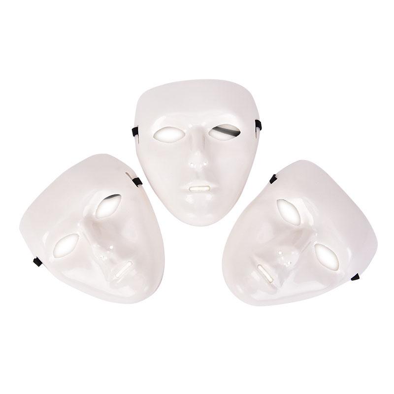 Унисекс пластиковая страшная маска маскарадная вечеринка призрак театр реквизит танцевальное нарядное платье