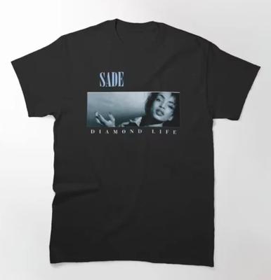 Женская футболка Sade Diamond Life Винтажная Черная
