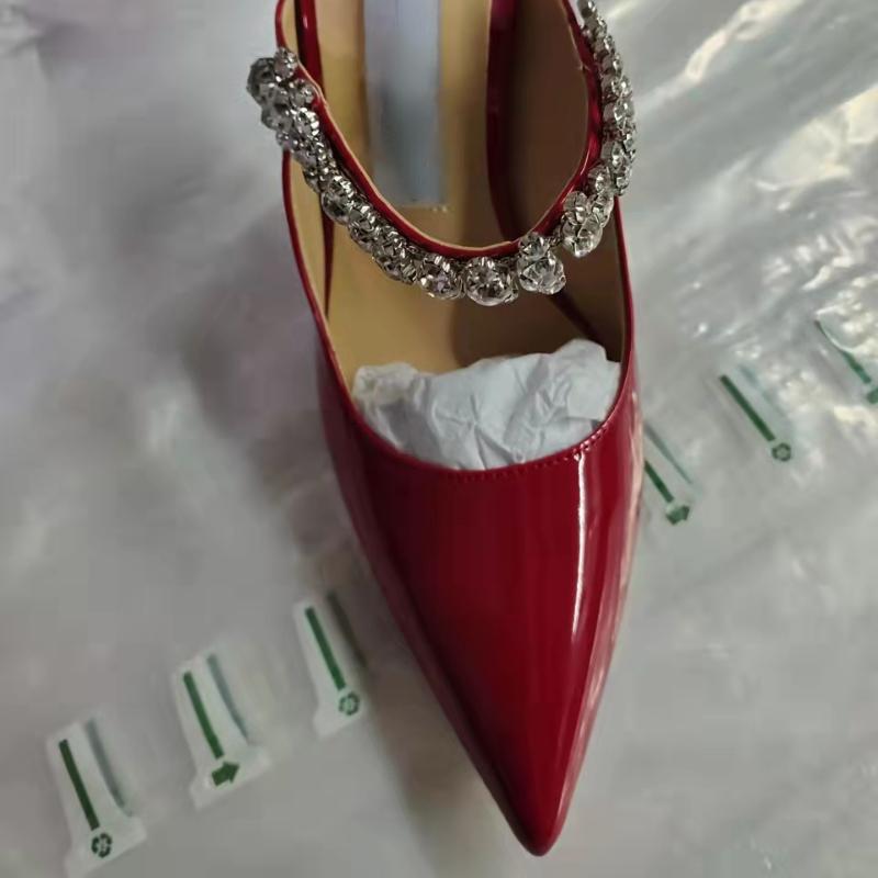Острые туфли Muller со стразами на плоской подошве из лакированной кожи, женская обувь на мелком французском высоком каблуке, тапочки