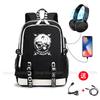 Рюкзак Tokyo Ghoul Аниме Mochila Большой Вместимости Школьные Сумки Канеки Кен Мультяшный Дорожная Сумка Ноутбук Подарок для Мальчиков Rucksack