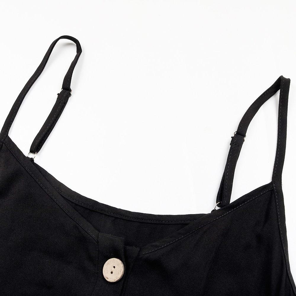 Женское летнее платье без рукавов с черными кружевными вставками, однотонное свободное шикарное платье