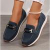 New Women Flats Comfy Casual Shoes Stylish Light Durable Breathable Loafers Slip-On Luxury Trend Classic Spring Female Sneakers