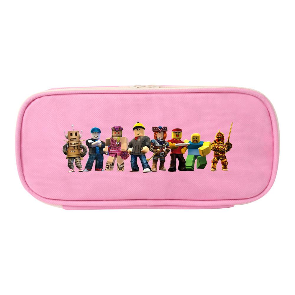 Холщовый пенал Roblox на молнии для студентов и коллекционеров