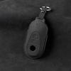 Leather Suede Car Key Case Cover Shell for Mercedes Benz A B C E S G Class W204 W205 W212 W213 W176 W177 GLC CLA AMG Accessories