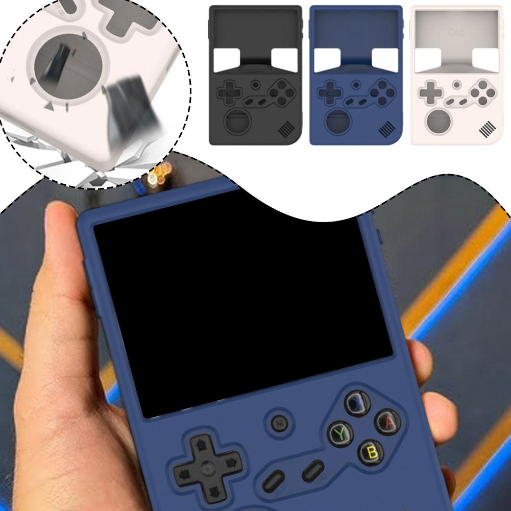 Силиконовый защитный чехол для портативной игровой консоли ANBERNIC Shell RG40XXV мягкий противоударный V8L0