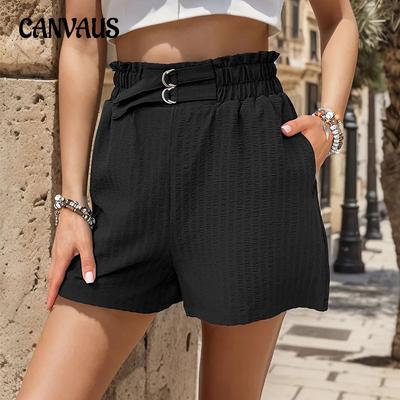 Летние женские шорты. Универсальные шорты. Удобные повседневные шорты с карманами.