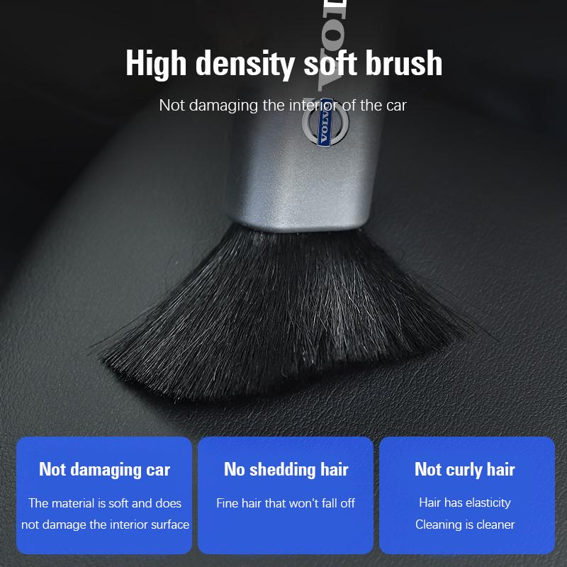 Car Interior Cleaning Brush Air Outlet Dust Sweep Tool For Volvo Xc60 Xc90 V40 V60 S60 V50 V90 S80 C40 XC40 V70 XC70 C30 C70