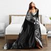 Warm Soft Blankets Travel Office Damon Salvatore Bedding Throws  Flannel Bedspread For Home Decor Novelty Sofa Bed Cover