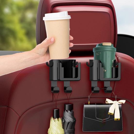 Подголовник автокресла, крючок, вешалка, органайзер для хранения, прочный, несущий, простой в установке, универсальный автомобильный подстаканник, кронштейн для телефона