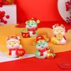 Cute Fortune Snake Baby Figurine Lucky Small Snake Ornament New Year Decoration Gifts