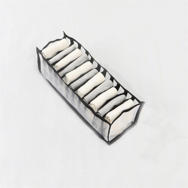 Многоячеечный складной органайзер для нижнего белья, носков, трусиков, выдвижного типа, сумка, экономящая место, складной органайзер для одежды в шкаф, коробка для хранения