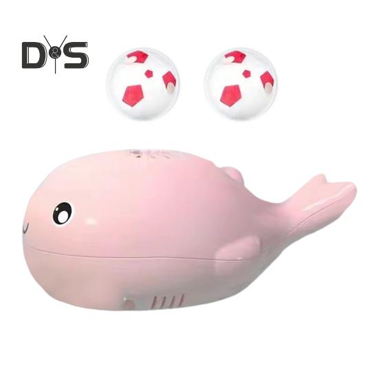 Электрический надувной мяч-кит с 2/4/6 шариками, перезаряжаемый через USB, развивающий подвесной мяч в виде морского животного, интерактивная игрушка для малышей, мальчиков и девочек, подарок