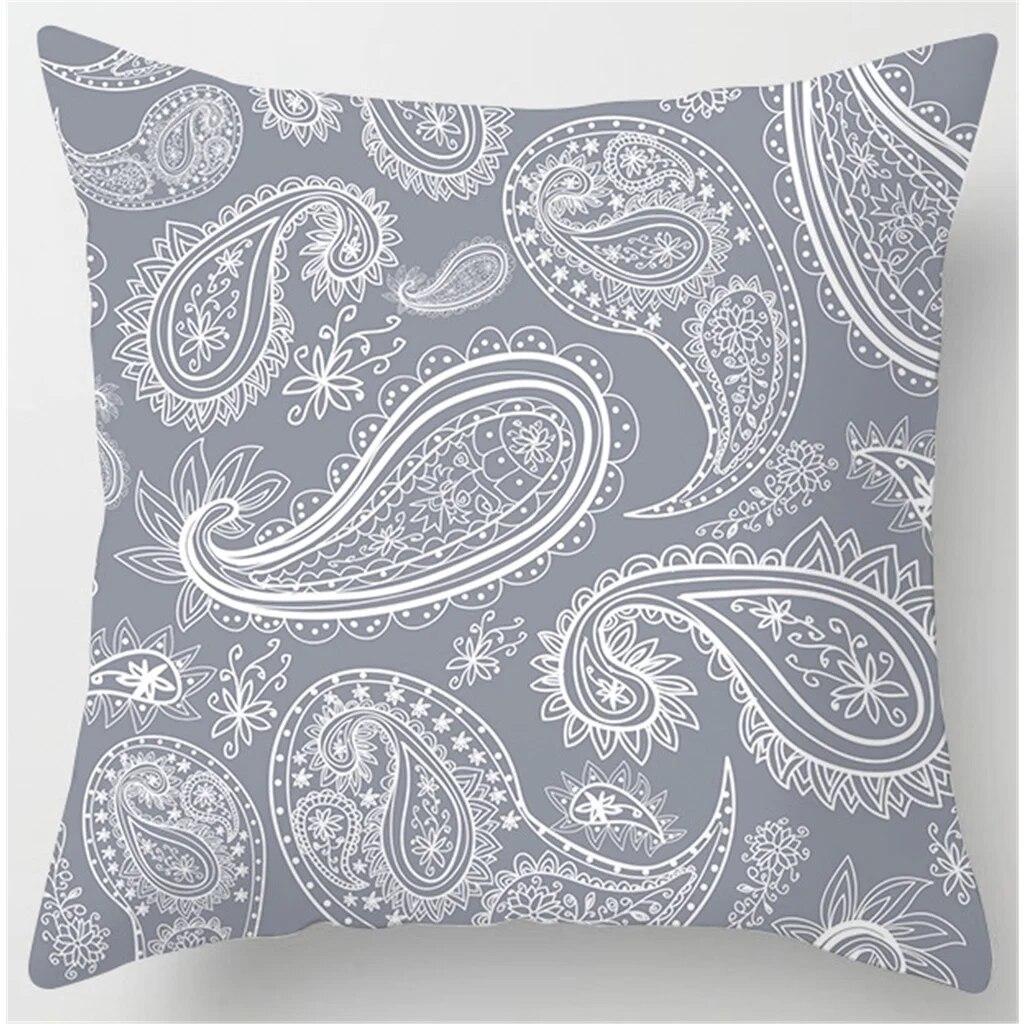 Off-White Подушка Наволочка Квадратный чехол для дивана Домашний декор