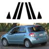For Suzuki SX4 Hatchback 2006-2013 Polished Pillar Posts Car Window Trim Cover BC Column Stickers