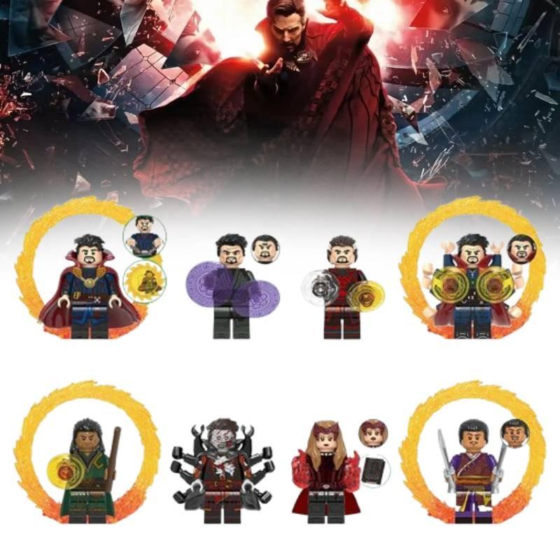 Engaging X0335 Kids Building Blocks Featuring Doctor Multihand And Witch Portal Made Of Sturdy Abs Plastic For Safe Play