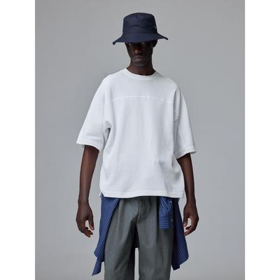 GU by Uniqlo Сухая вафля Оверсайз Футболка 5-минутный рукав Undercover