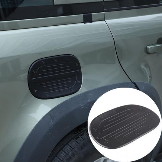 Matte Black Fuel Tank Gas Door Cover Trim For Land Rover Defender -24