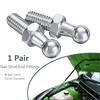 10mm M8 Boot Bonnet Gas Strut End Fitting Ball Pin Joint Valve Spring Holders Front Rear Lift Support Rod Car Accessories X2