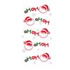 New Year Snowmen Snowflakes Gifts Box Merry Christmas Biscuit Bags Candy Treat Bag Xmas Candy Bags