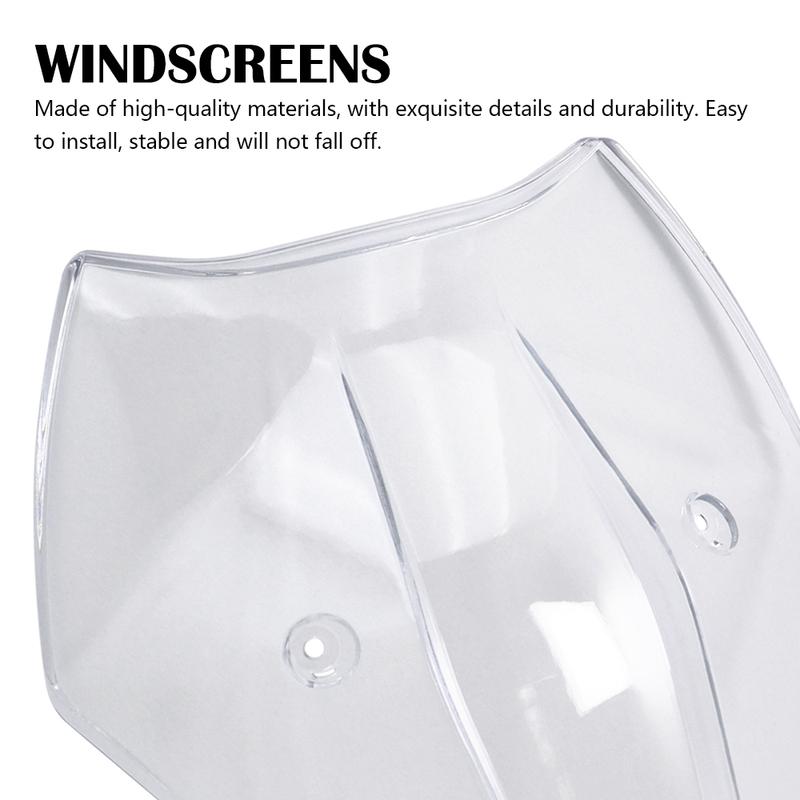 Motorcycle Touring Sport Windshield Visor Deflector Fairing Cover for Kawasaki Z650S 2026 Z650 S Front Windscreen