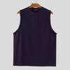 INCERUN Summer Men O Neck Tassel Sleeveless Casual Loose Tank Tops