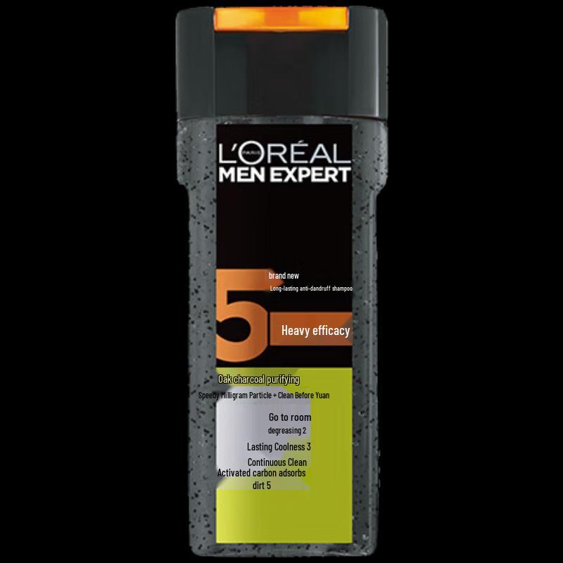 L'Oréal Men's Expert Oak Charcoal Anti-Dandruff Shampoo