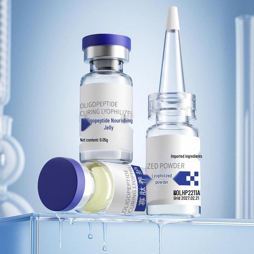 Растительный набор для восстановления Diamond: Лиофилизированный Активный Коллаген и Медные Пептиды для Шрамов и Пятен от Акне