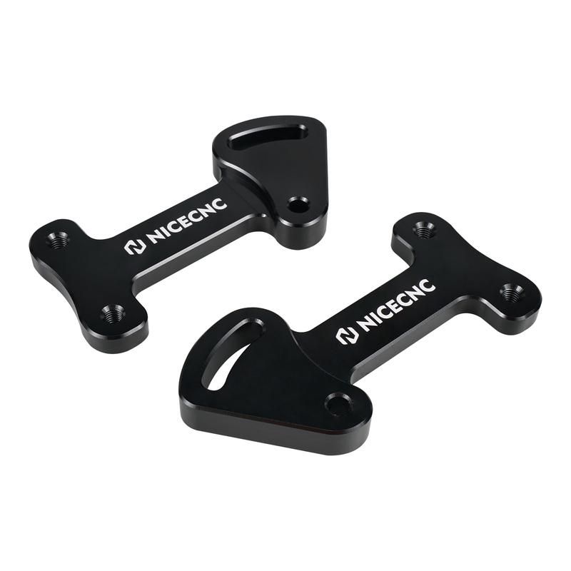 For Kawasaki 2022-2024 KLR650 KLR 650 Motorcycle Windshield Windscreen Bracket Risers Raises 3.25" Adjustable 40-degree Range