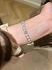 Douyin Blue Moonlight Designer Full Diamond High-end Bracelet Light Luxury Niche Exquisite Temperament Jewelry Women's Bracelet