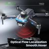 New S118 Brushless Mini Drone HD ESC Three Camera Motor Optical Flow Hovering Obstacle Avoidance Wind Resistant Quadcopter Toy Gift