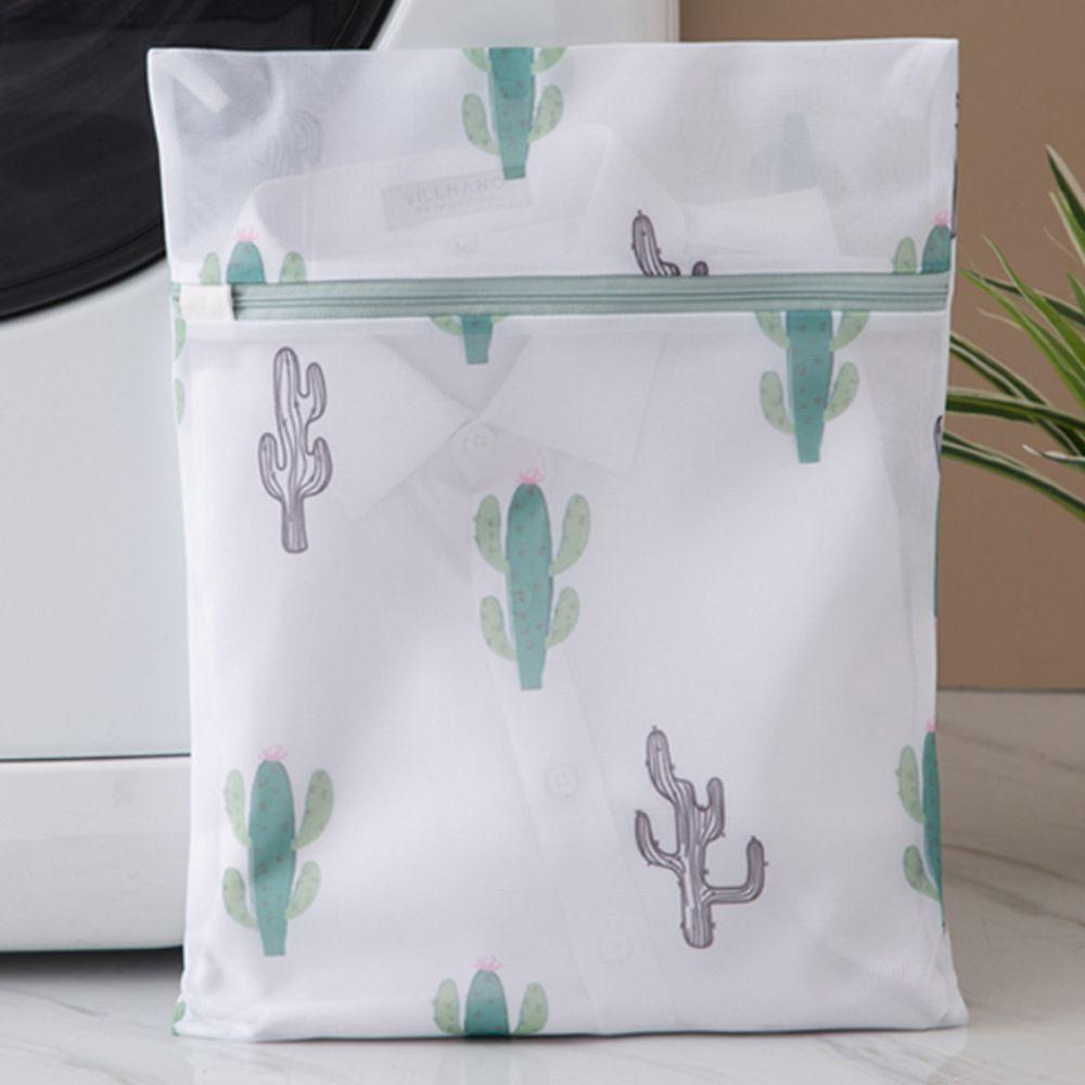Носок Принт Ананасовый Кактус Чехол для стиральной машины Мешок для стирки Уход за нижним бельем Сумки для хранения бюстгальтеров