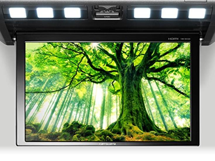 Pioneer откидной монитор дюймовый черный WVGA комнатная лампа Carrozzeria TVM-FW1030-B 10.2