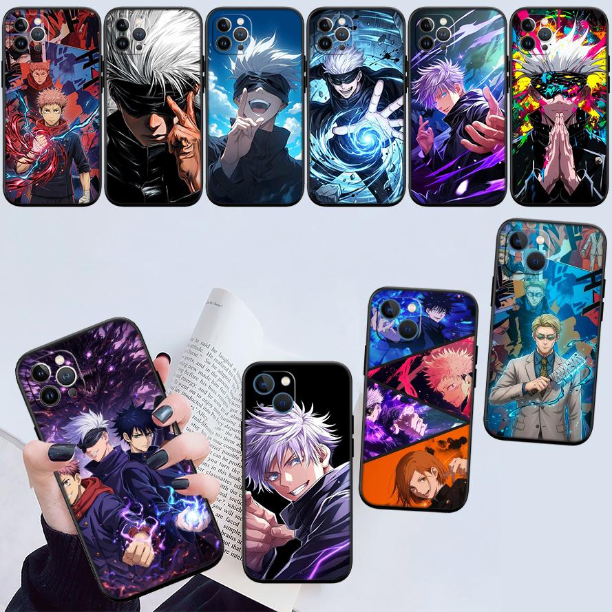 NH27 G-Gojo S-Satoru Phone Case for Samsung Galaxy S20 S21 S22 Ultra FE + Plus A21S A22 A24 A25 A26 A30 A30S A31