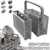 Multifunctional Dishwasher Basket Multipurpose Dishwasher Utensil Holder  Silverware Fork Spoon