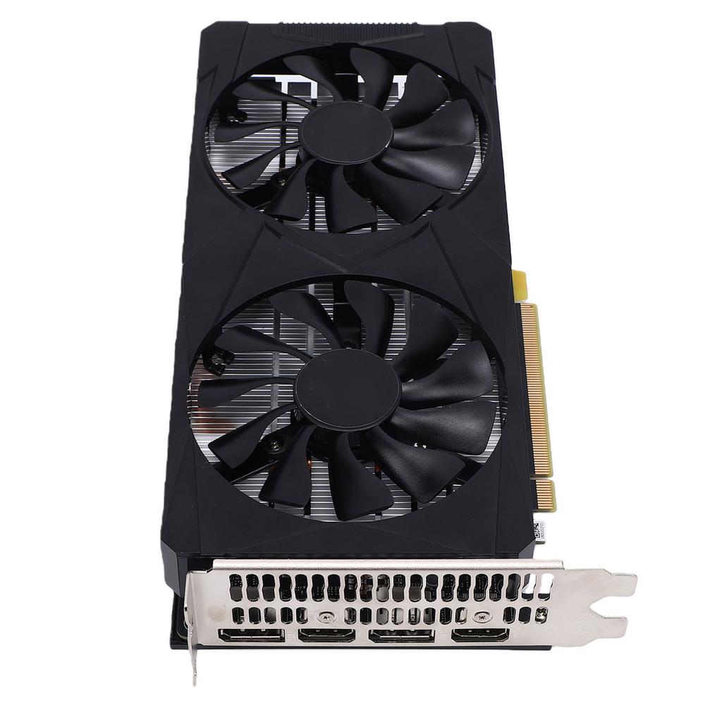 Видеокарта 12 ГБ GDDR6 192-битная PCI Express 3.0 X16 Игровая видеокарта GPU с двумя вентиляторами охлаждения для компьютера ПК