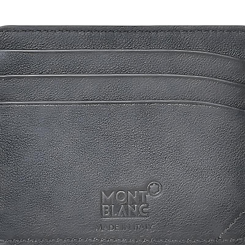 Montblanc Кожаный держатель для карт Meisterstück Мужские аксессуары Черный MB118365