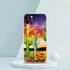 Чехол для телефона 'Кактус' для iPhone 16 15 14 13 12 Pro Max Прозрачный Мягкий для iPhone 11 Pro Max 7 8 Plus XS XR Чехол Сумки