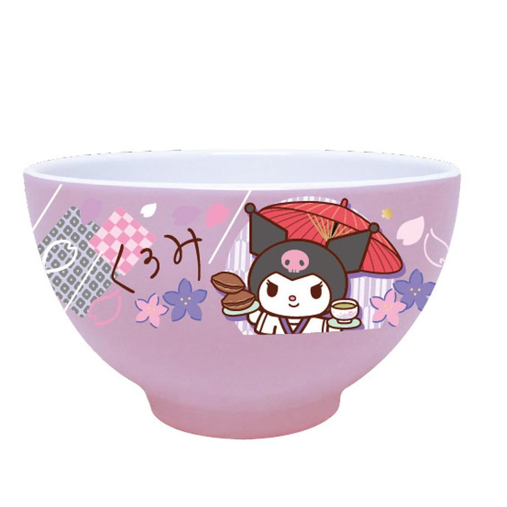 K Company Привет Китти Куроми (Серия японских товаров) Меламиновая миска Kuromi SAW-MB-KU