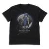 2D COSPA Tsukihime Piece of Blue Glass Burial Agency 7 Ciel BLACK XL Size [Official] -A Moon- No. T-shirt