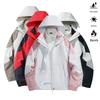 Унисекс трехслойная флисовая куртка для трансграничной торговли: Водонепроницаемый, ветрозащитный, с капюшоном, костюм для альпинизма и активного отдыха