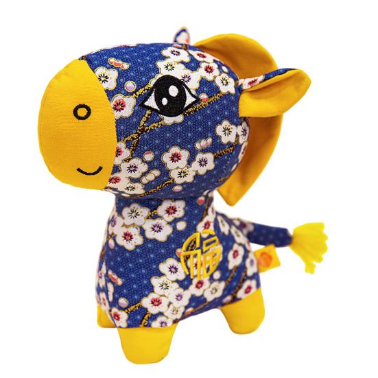 2026 год Лошади Талисман Плюшевая кукла Счастливый Китайский Зодиак Пони Мягкая игрушка Украшение Подвеска