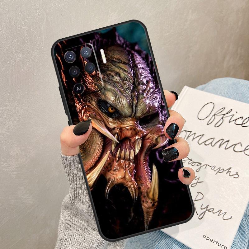 Чехол Alien Vs Predator для Oppo A54 A74 A94 A17 A57 A77 A76 A16 A96 A18 A60 A80 A40 A38 A58 A78 A98 A15 A5 Pro