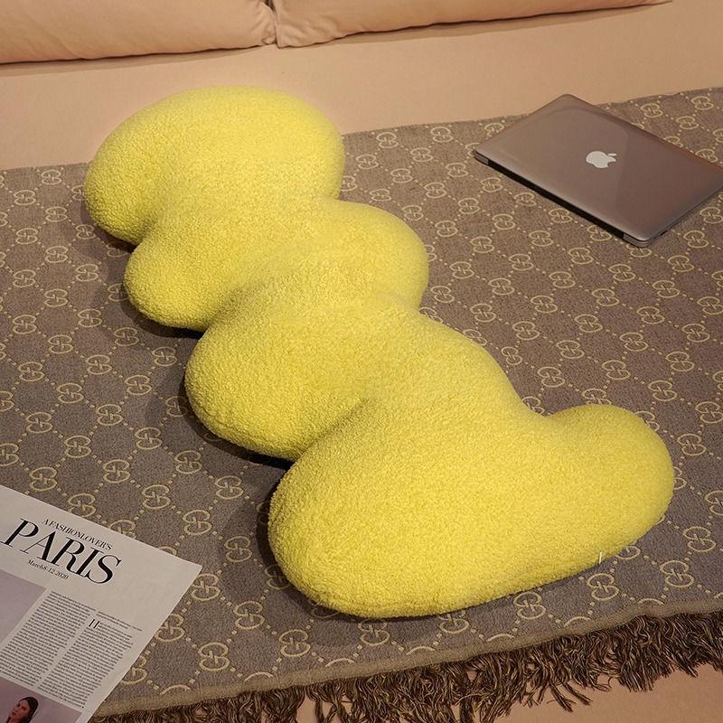 Роскошная длинная подушка «Волна»: Стильная подушка для спинки дивана, кровати или общежития - Идеальный подарок для пар.