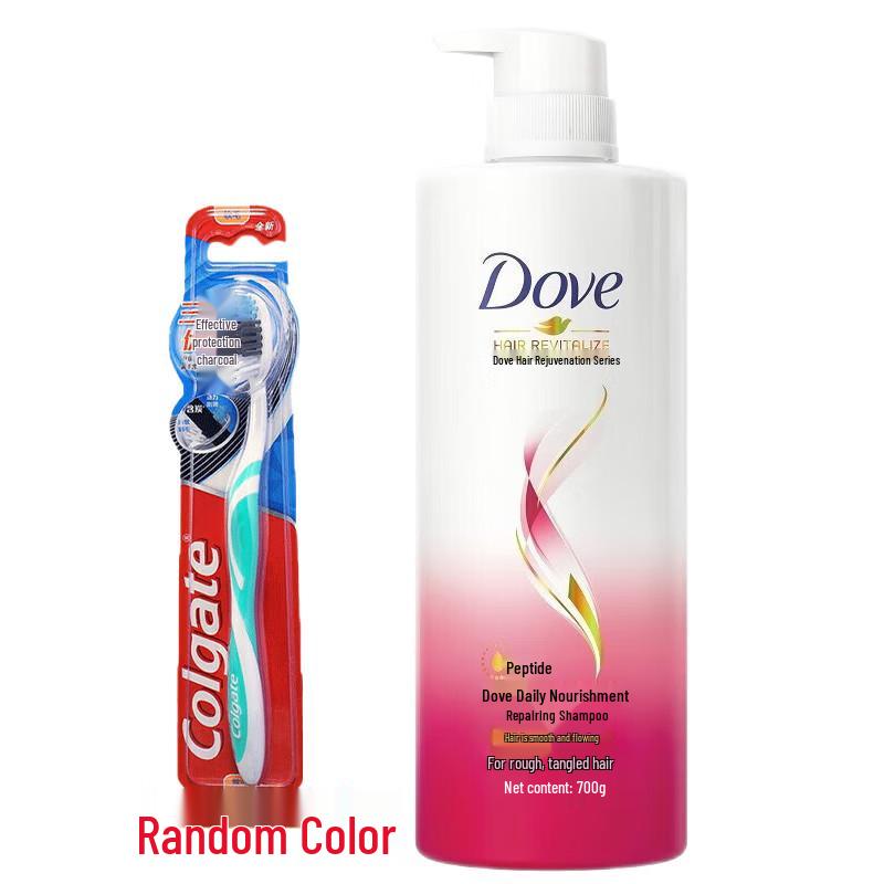 Colgate Набор: Зубная щетка и шампунь Dove