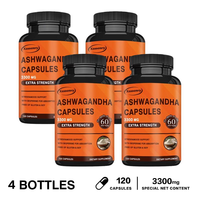 XEMENRY - 3300 mg Ashwagandha - Stress and Mood Support
