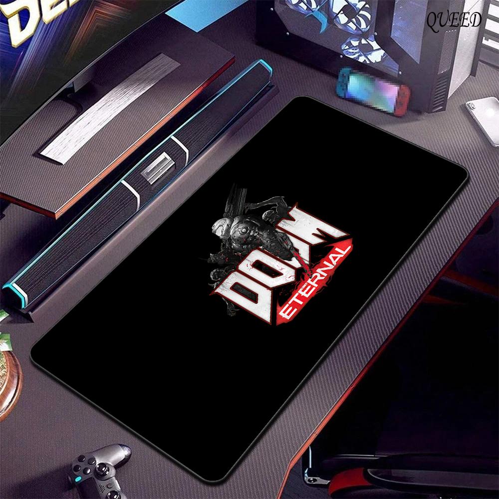Игровой коврик для мыши D-Dooms E-Eternals 30x80см Противоскользящая резиновая основа MouseMat Игровой XXL Ковер для мыши PC Утолщенный Настольный коврик для E-спорта
