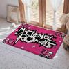 Rock Band My Chemical Romance Floor Mat Eco  Flannel Doormat Non Slip Odorless Indoor Floor Rug Soft Short Plush Home Mat