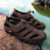 New Summer Casual Hollow Sandals Beach Shoes Versatile Running Sneakers Soft-soled Men's Shoes