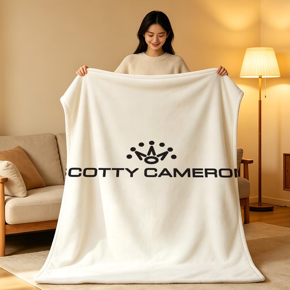 Бренд S-Scotty C-Cameron Плед с высоким ворсом Мягкий, приятный для кожи, для дивана, для сна, в комнате с кондиционером